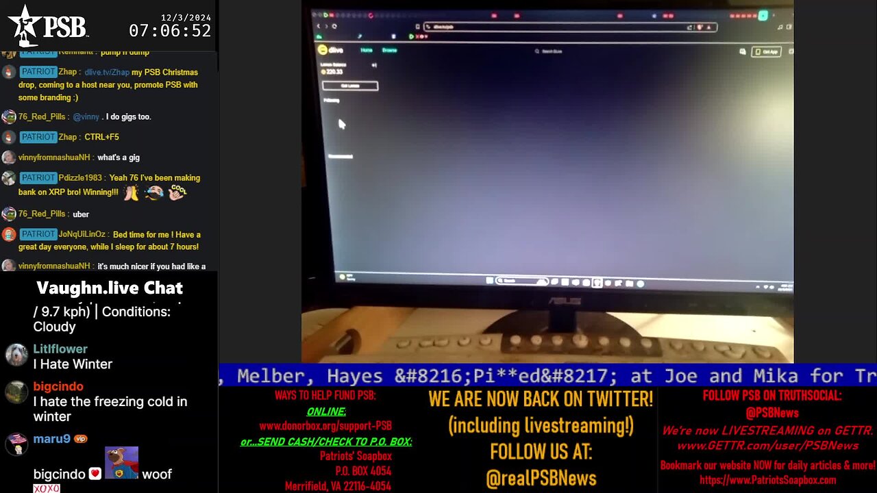 2024-12-03 07:00 EST - Wake Up: with Poe