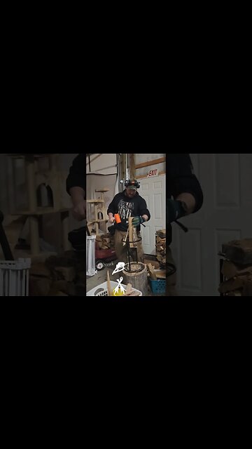 The easiest way I found to make kennelling for my Wood burning fireplace / woodstove #Woodstove