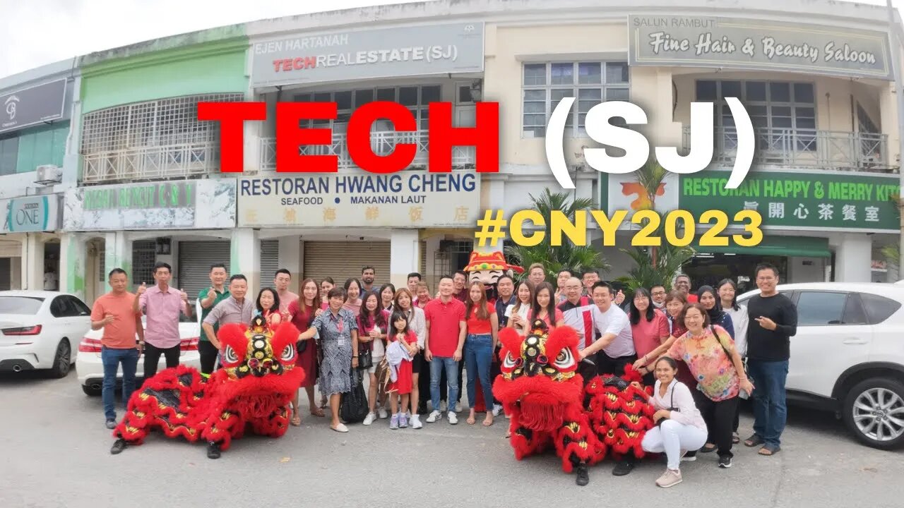 Chor 9 Tech Real Estate (SJ) Sdn Bhd Chinese New Year Celebration with Colleagues and Bosses