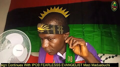 Ipob Awareness Campaign Continues With IPOB FEARLESSS EVANGELIST Mazi Maduabuchi