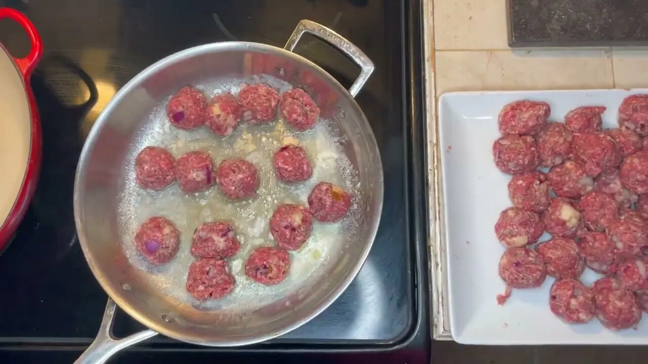 Country Meat Balls and Vegetables