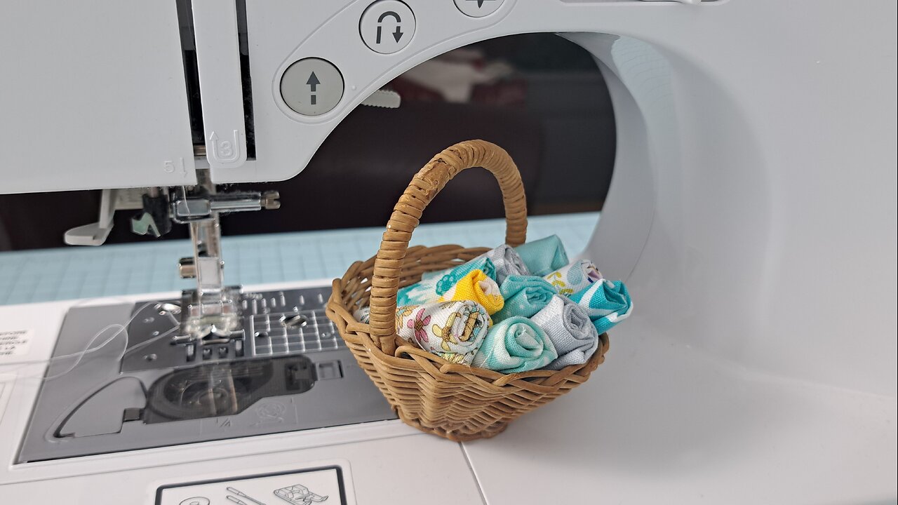 Make a Christmas Ornament Basket of Fabric for a unique Handmade Christmas!