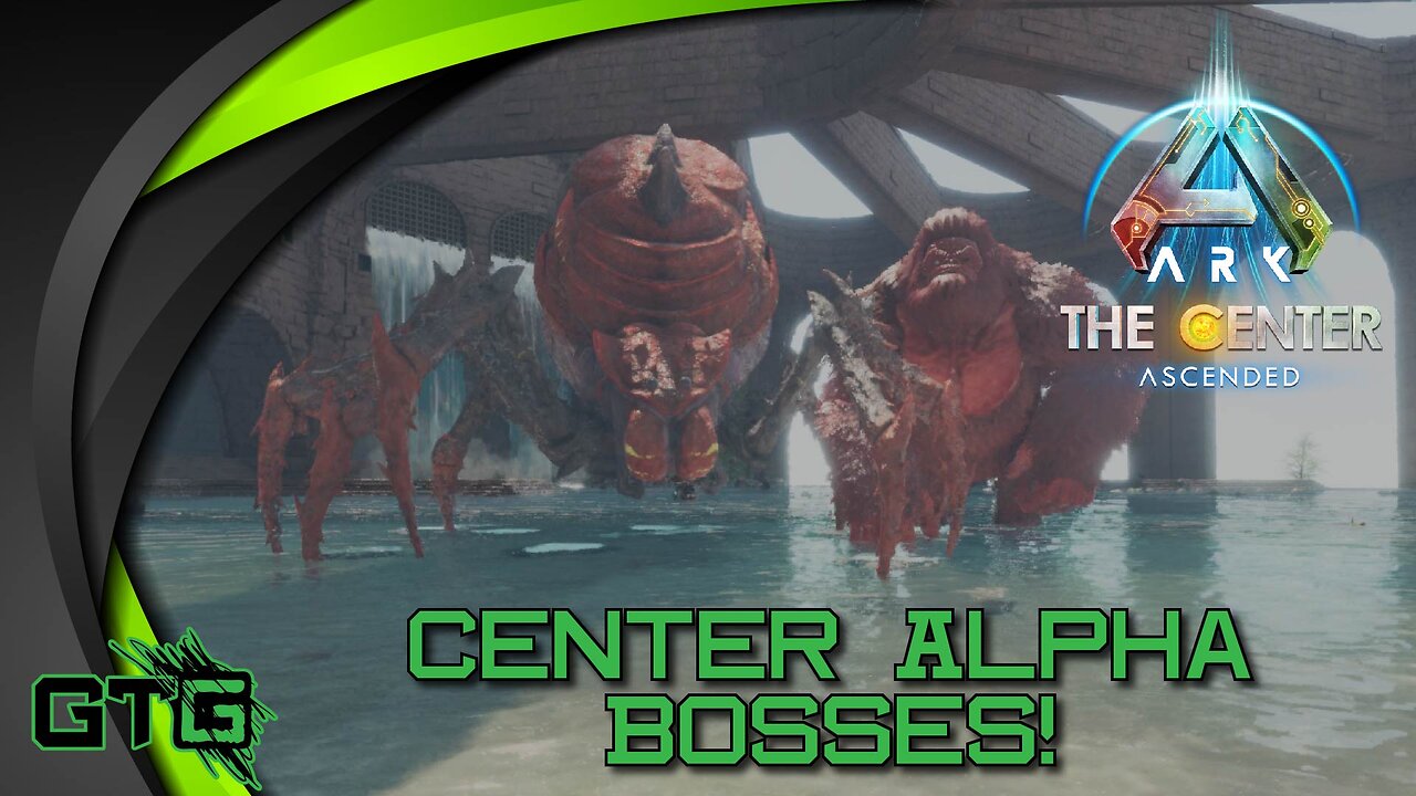 Official Alpha Boss Fight on The Center Ascended! - Ark Survival Ascended
