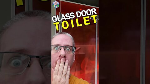 Transparant glass toilets in Jakarta now!