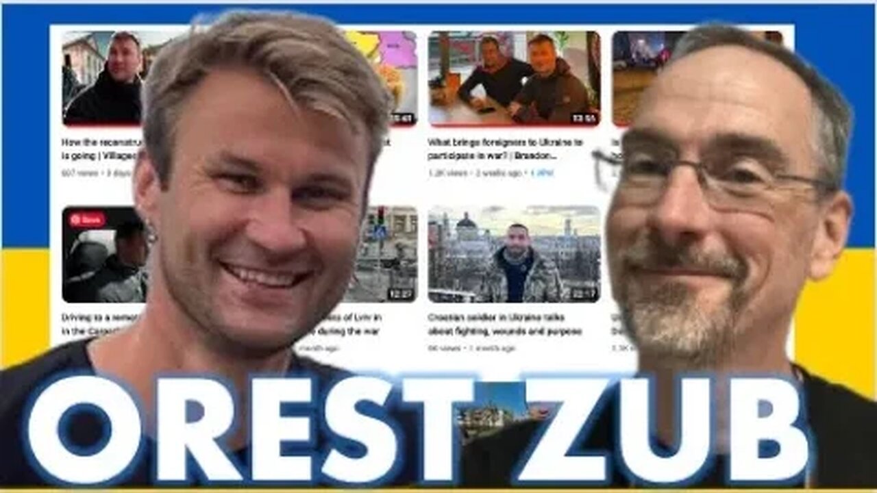 WHAT IT WAS LIKE TO LIVE IN WAR-TIME UKRAINE - A CONVERSTATION WITH OREST ZUB.