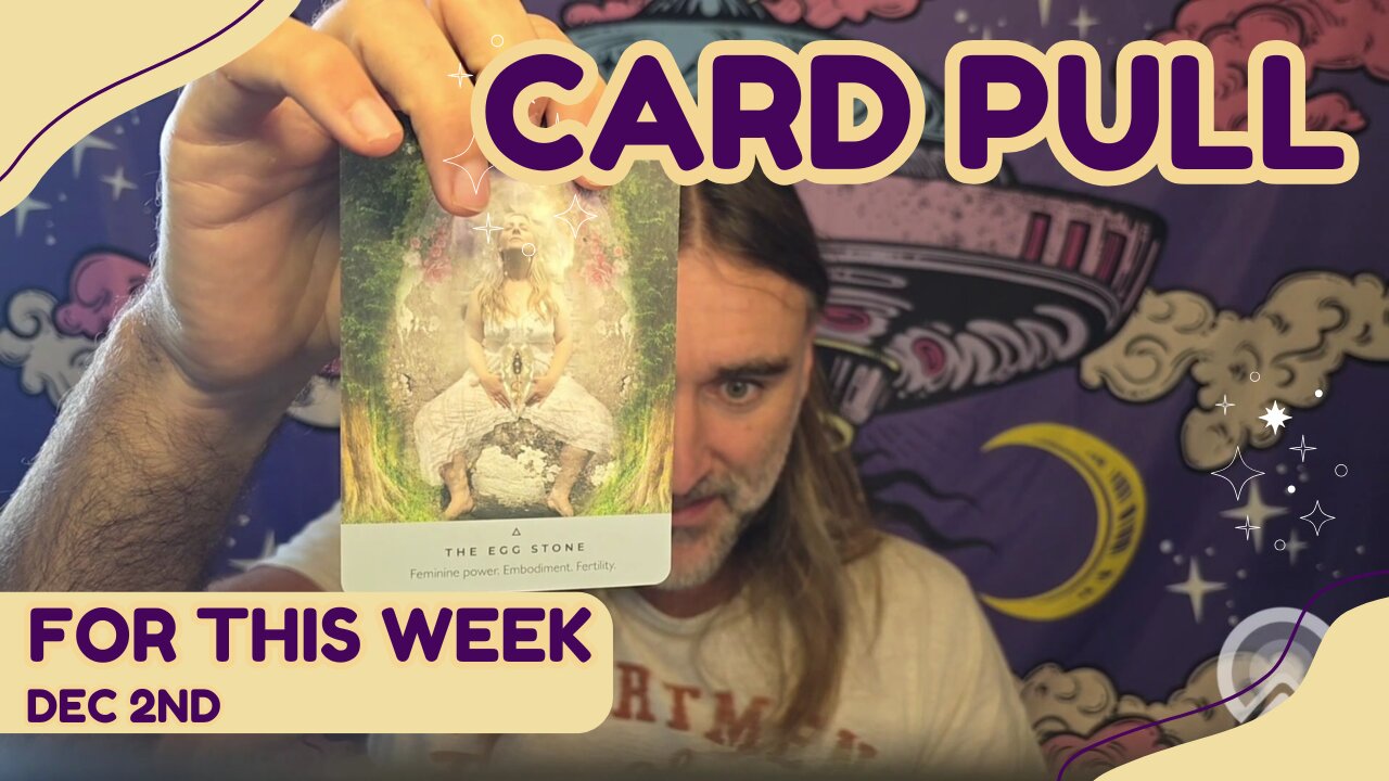 Card pull! Theme for this week!