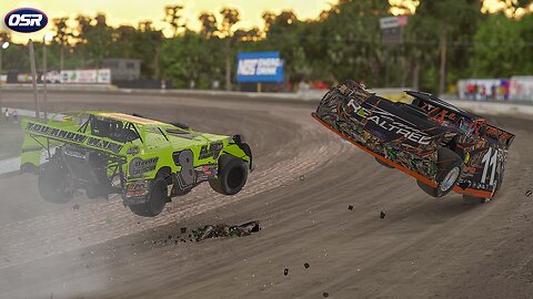 🏁 Survival of the Fittest: A Thrilling iRacing WoO Dirt Battle at Volusia Speedway 🚗💨💥