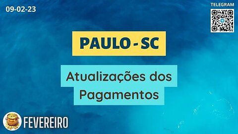 PAULO-SC Atualizações dos Pagamentos