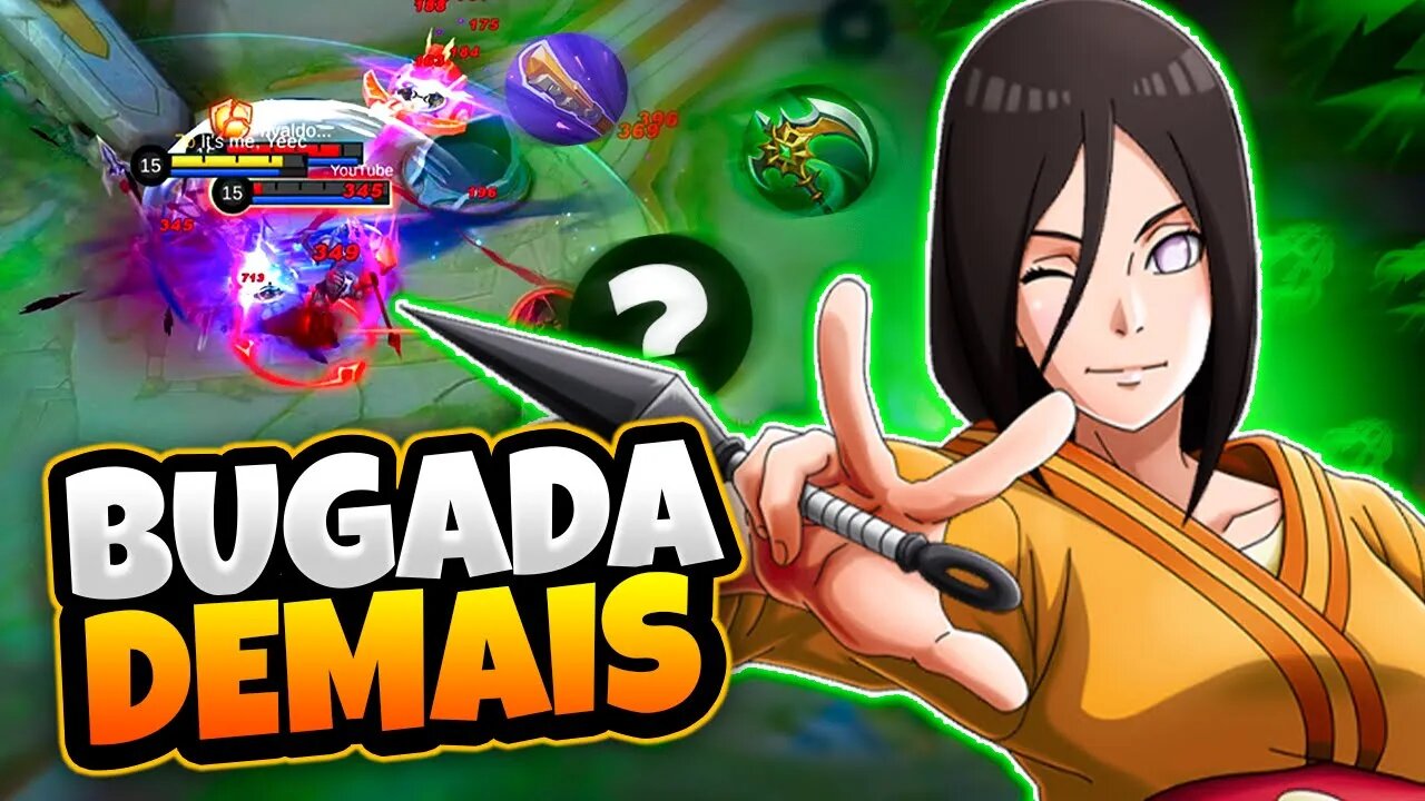 ESSA BUILDA TÁ BUGANDO ELA E AINDA VAI TOMAR BUFF! | MOBILE LEGENDS