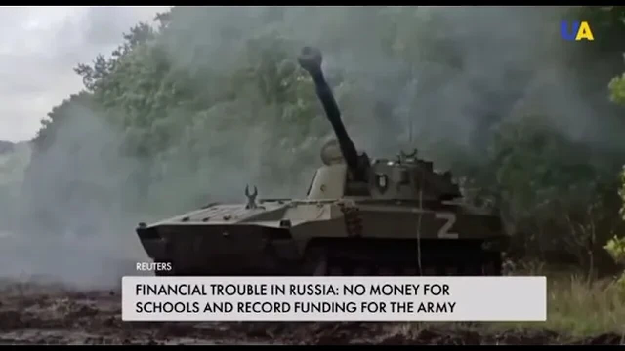 Financial troubles in Russia, not enough money for schools and record funding for military