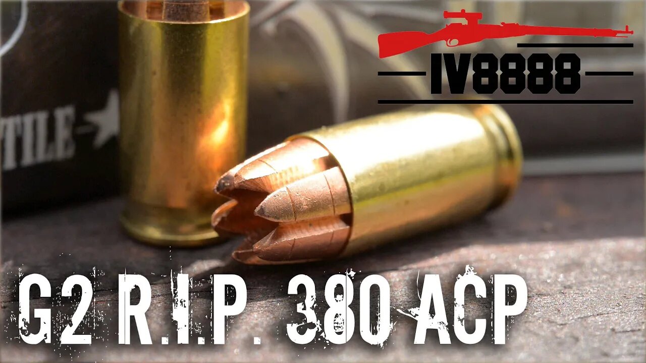 G2 R.I.P. .380 ACP Ammunition Test