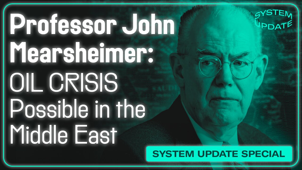 Prof. John Mearsheimer: OIL CRISIS Possible As Middle East Conflict Escalates