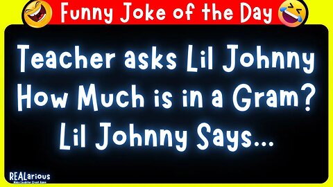 Daily Joke of the Day - Funny Short Joke