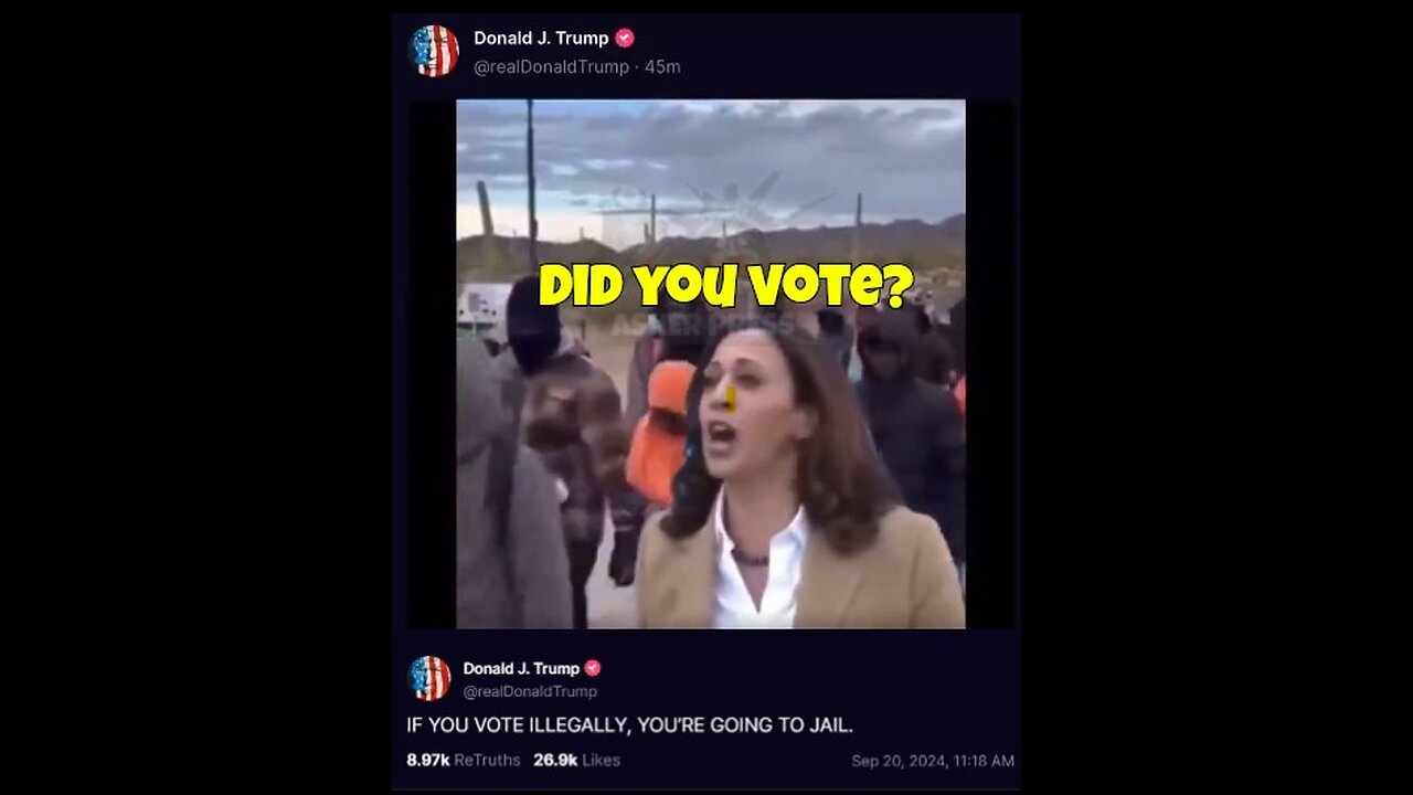 Kamala Harris: Will You Vote?