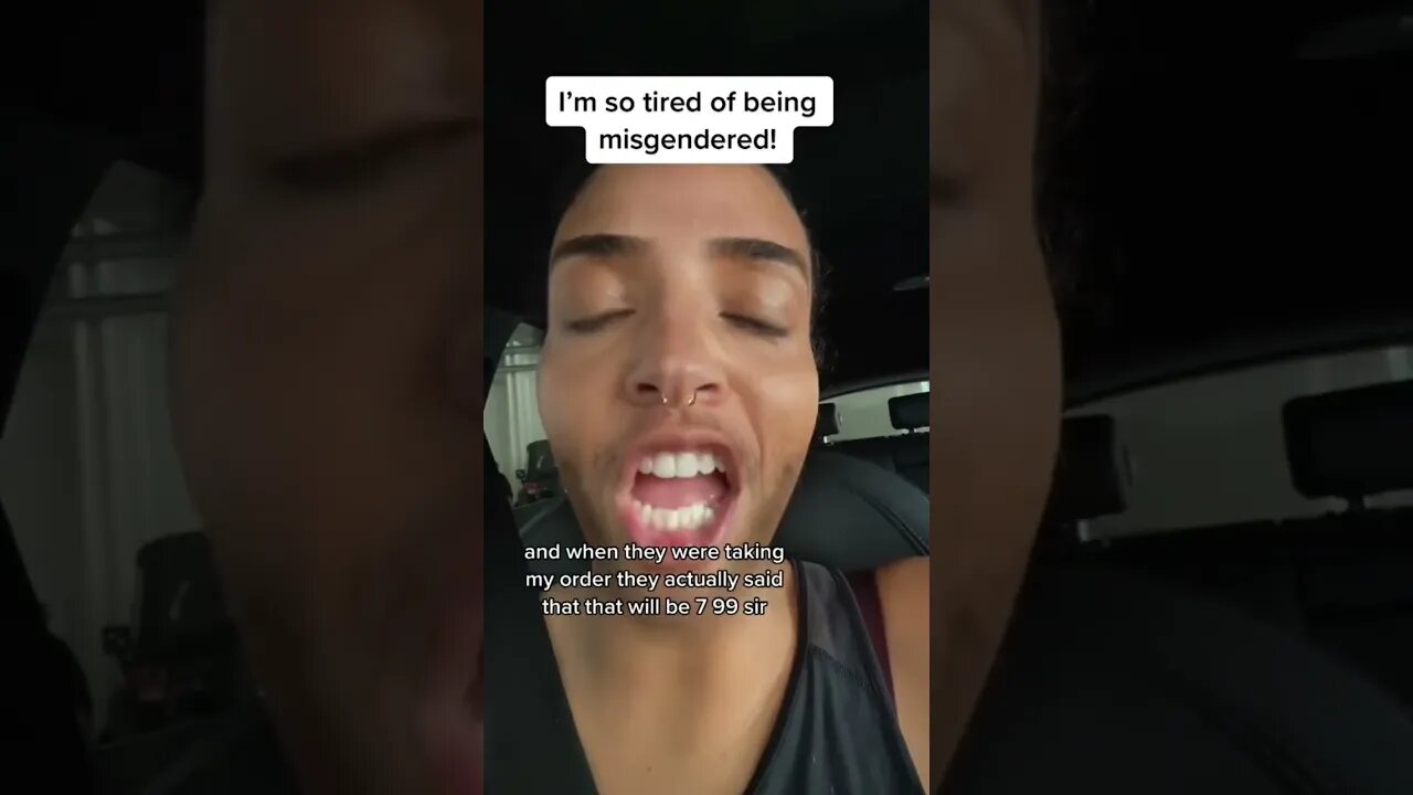 I’m so tired of being misgendered! #nonbinary #satire #shorts