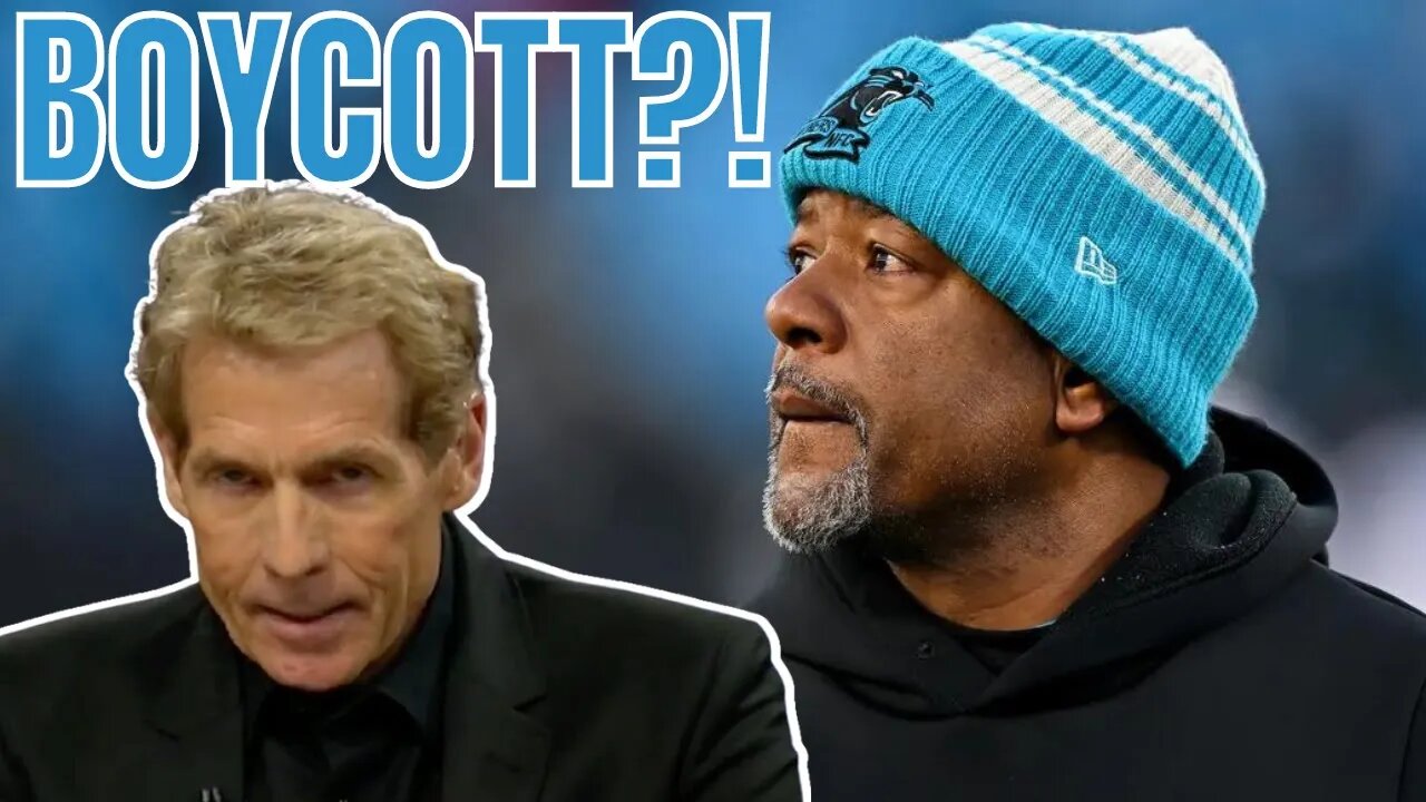 Skip Bayless Says Carolina Panthers Players SHOULD BOYCOTT over Steve Wilks NOT Getting HC Job?!