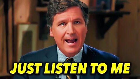 Tucker Carlson Just Made a GROUNDBREAKING Statement!