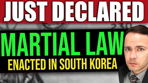 South Korean President Declares Martial Law