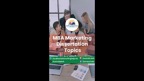Marketing Dissertation Topics | au.dissertationwritinghelp.net