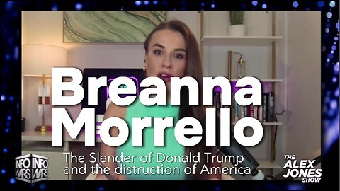 Breanna Morrello interview and Slander of Trump - Haitian's invade.