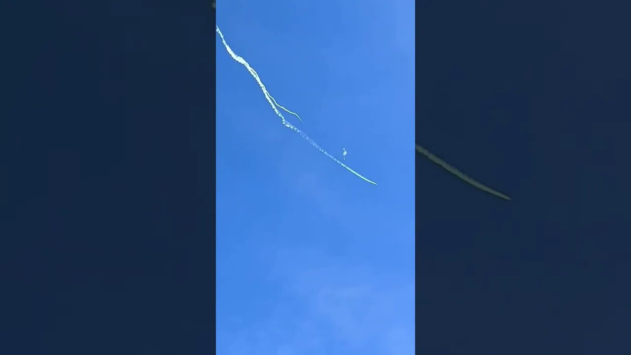 Chinese Spy Balloon being Shot Down