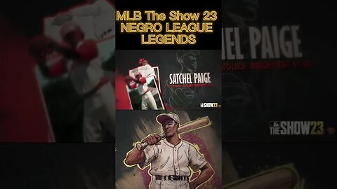 NEGRO LEAGUE IN MLB THE SHOW 23