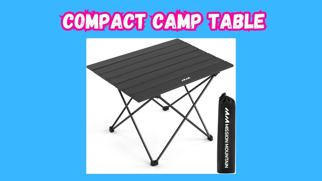 Compact Camp Table