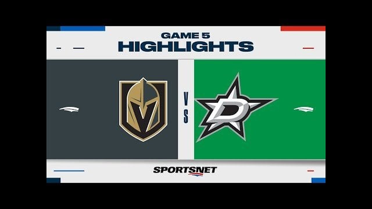 NHL Game 7 Highlights | Golden Knights vs. Stars - May 5, 2024