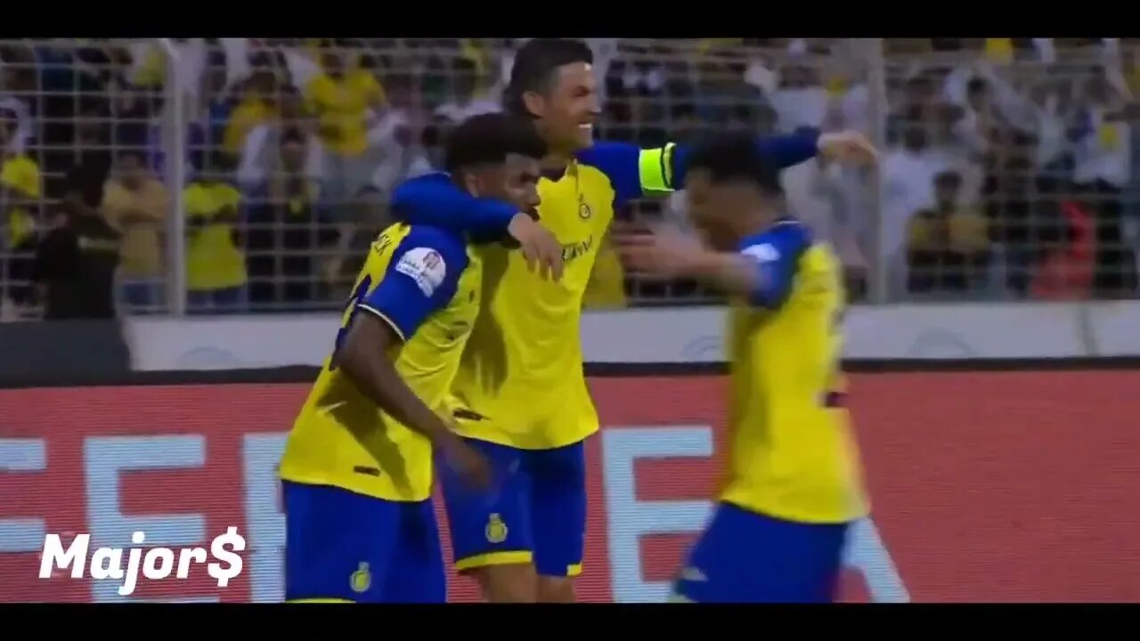 Cristiano Ronaldo Brilliant 4 Goals For Al Nassr vs Al Wehda