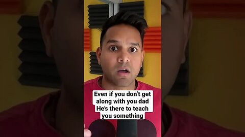 You can’t hate your father 👨 he’s there to teach you something #askabhinav #father #lifelesson