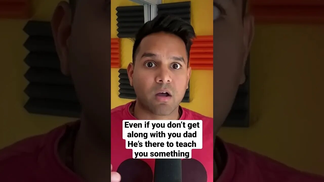 You can’t hate your father 👨 he’s there to teach you something #askabhinav #father #lifelesson