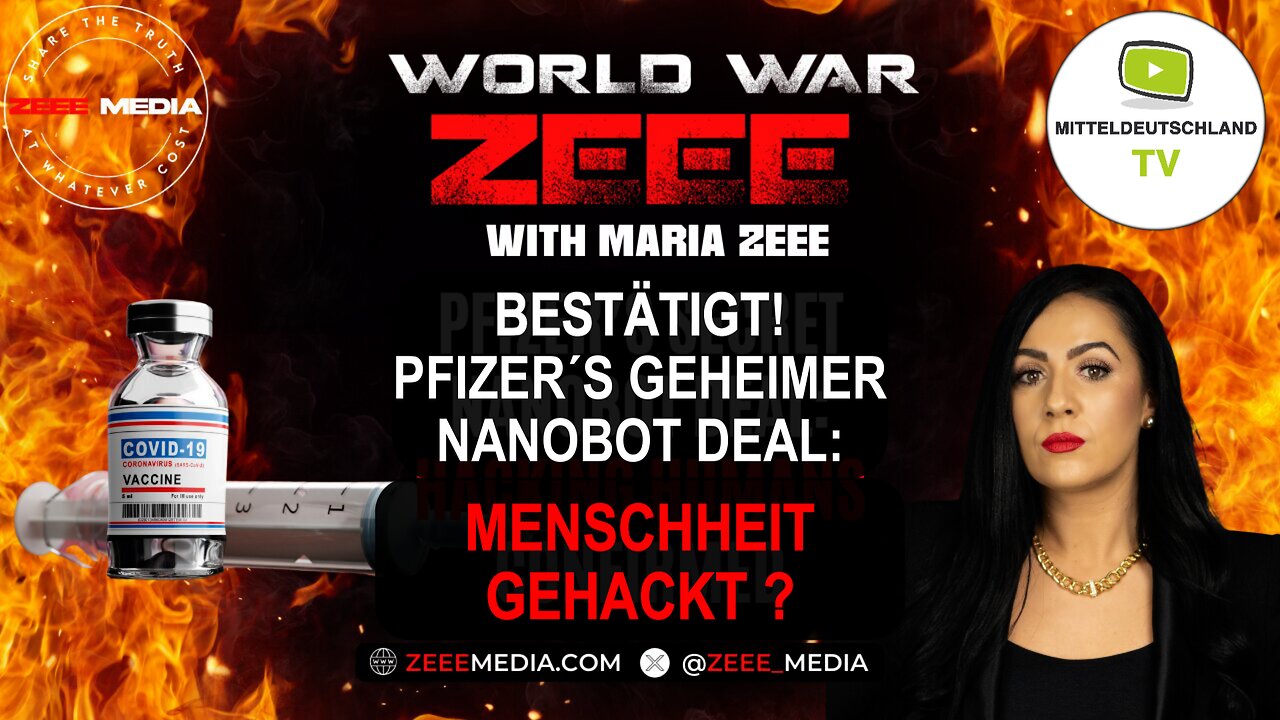 Maria Zeee - Bestätigt! Pfizer's geheimer Nanobot Deal: Menschen als Roboter?