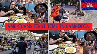 Americans First Time In Phnom Penh Cambodia 🇰🇭