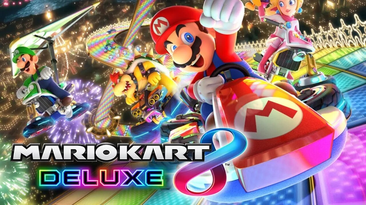 Mario Kart 8 Deluxe | VS Race - 150cc - Hard CPU | 4 Various Tracks | Donkey Kong (Part 5) 🕹️​👾​🎮​