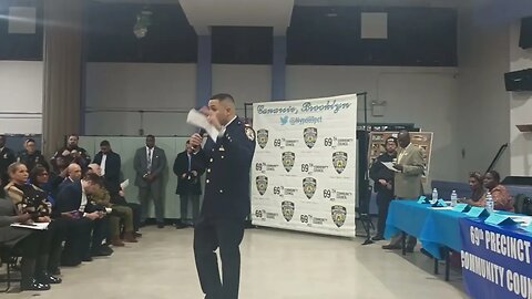 69th Pct Community Council meeting 1/31/23 #nypd