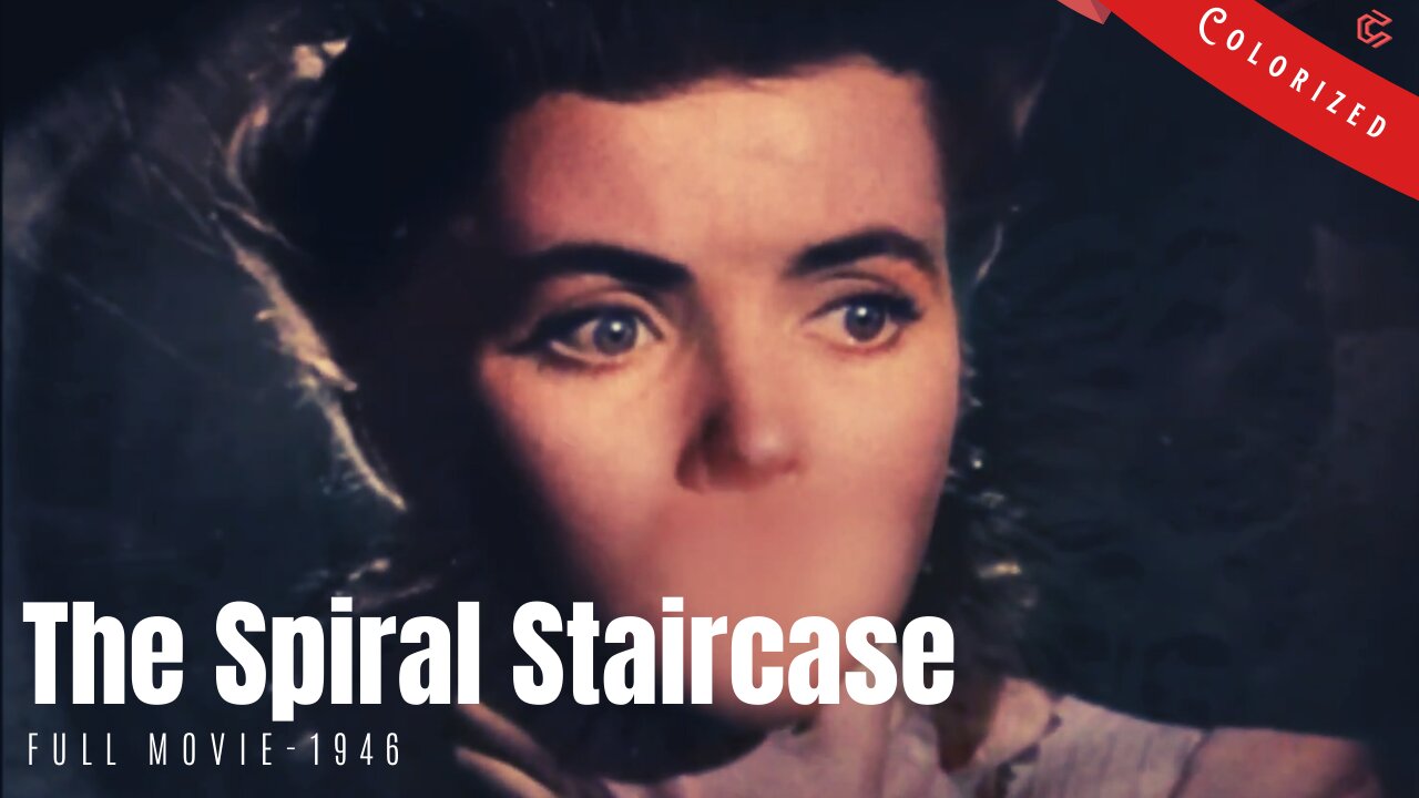 The Spiral Staircase - 1946 film | Horror | Colorized | Full Movie | Dorothy McGuire, George Brent