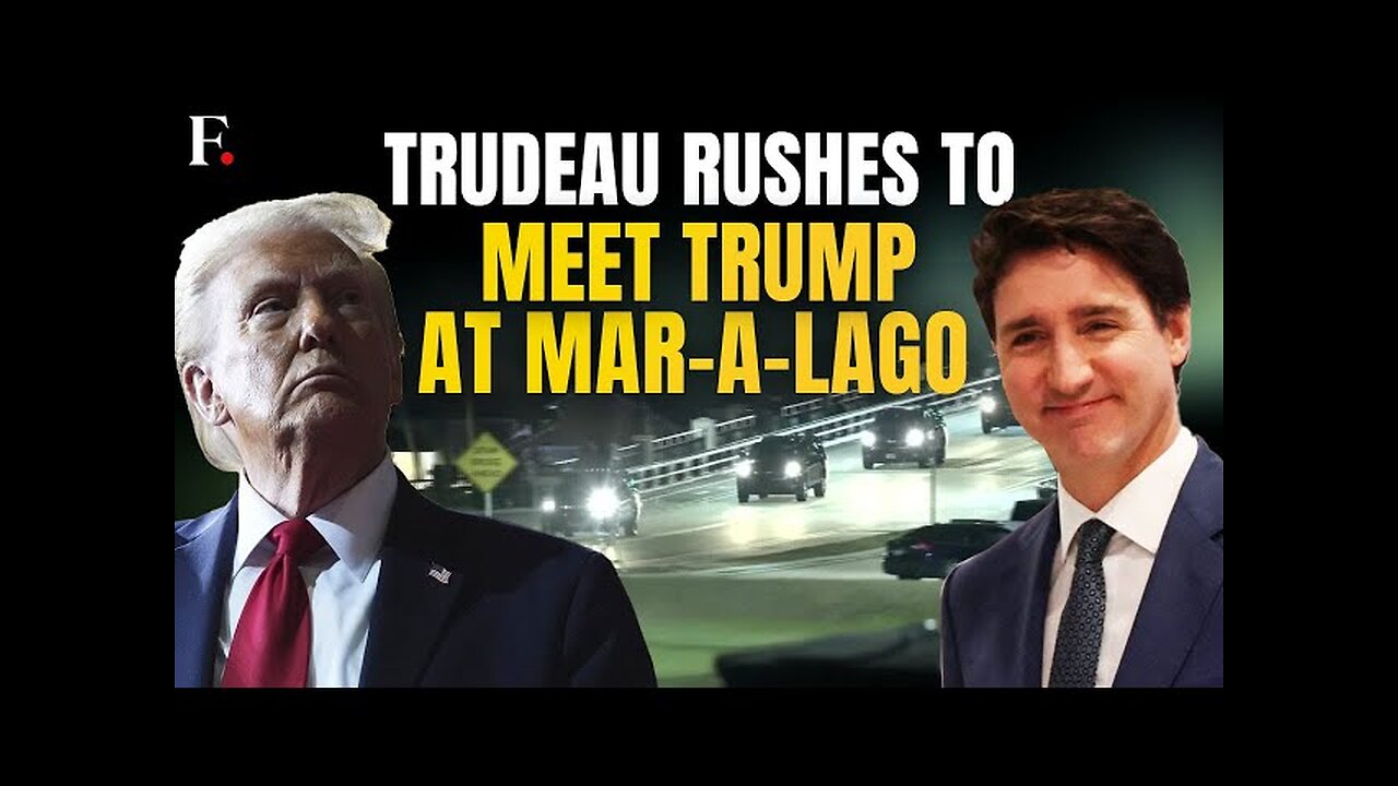 Canadian PM Justin Trudeau Visits Donald Trump After Tariff Spike Threat Triggers Trade War Panic