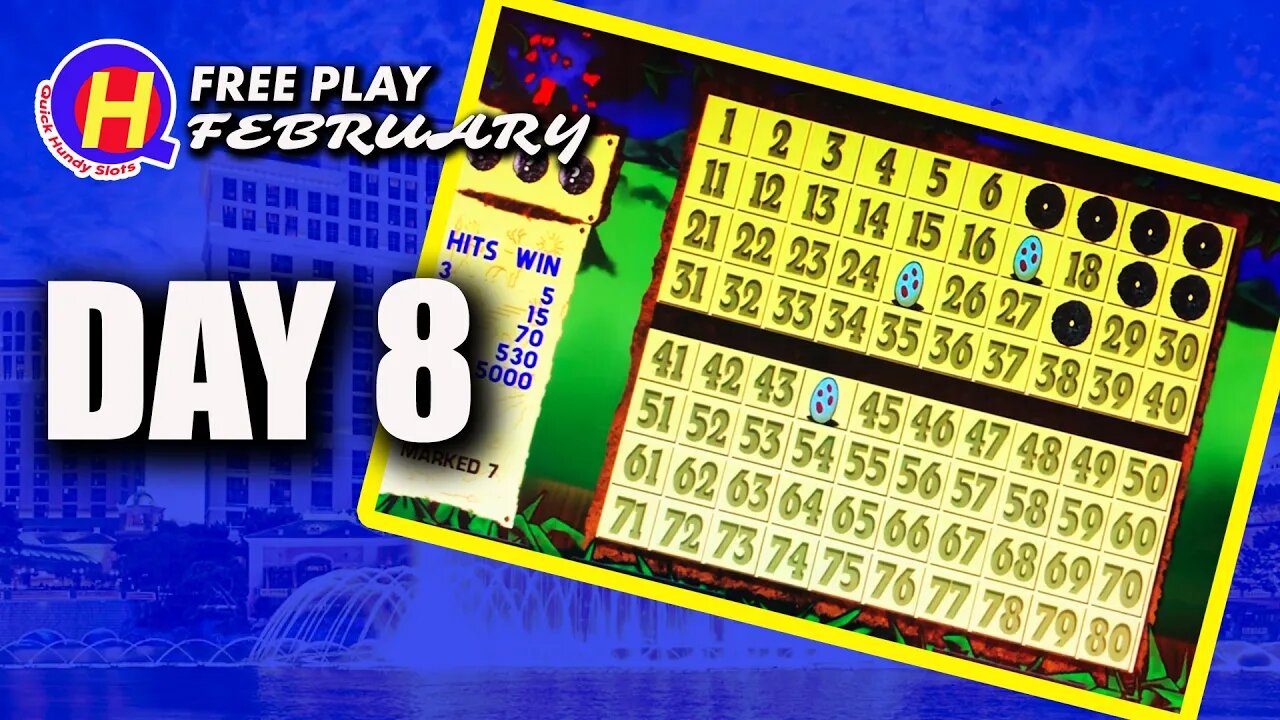 Free Play February Day 8: Caveman Plus KENO #KENONATION