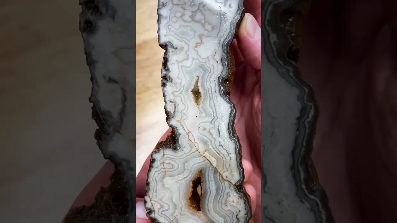 Stellar lace agate from Missouri