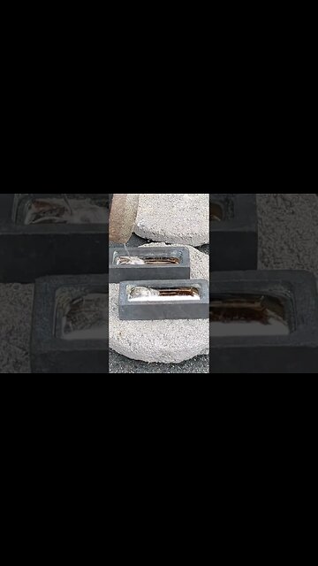 Pouring Liquid Metal into Ingot Molds #fyp #asmr #relaxing