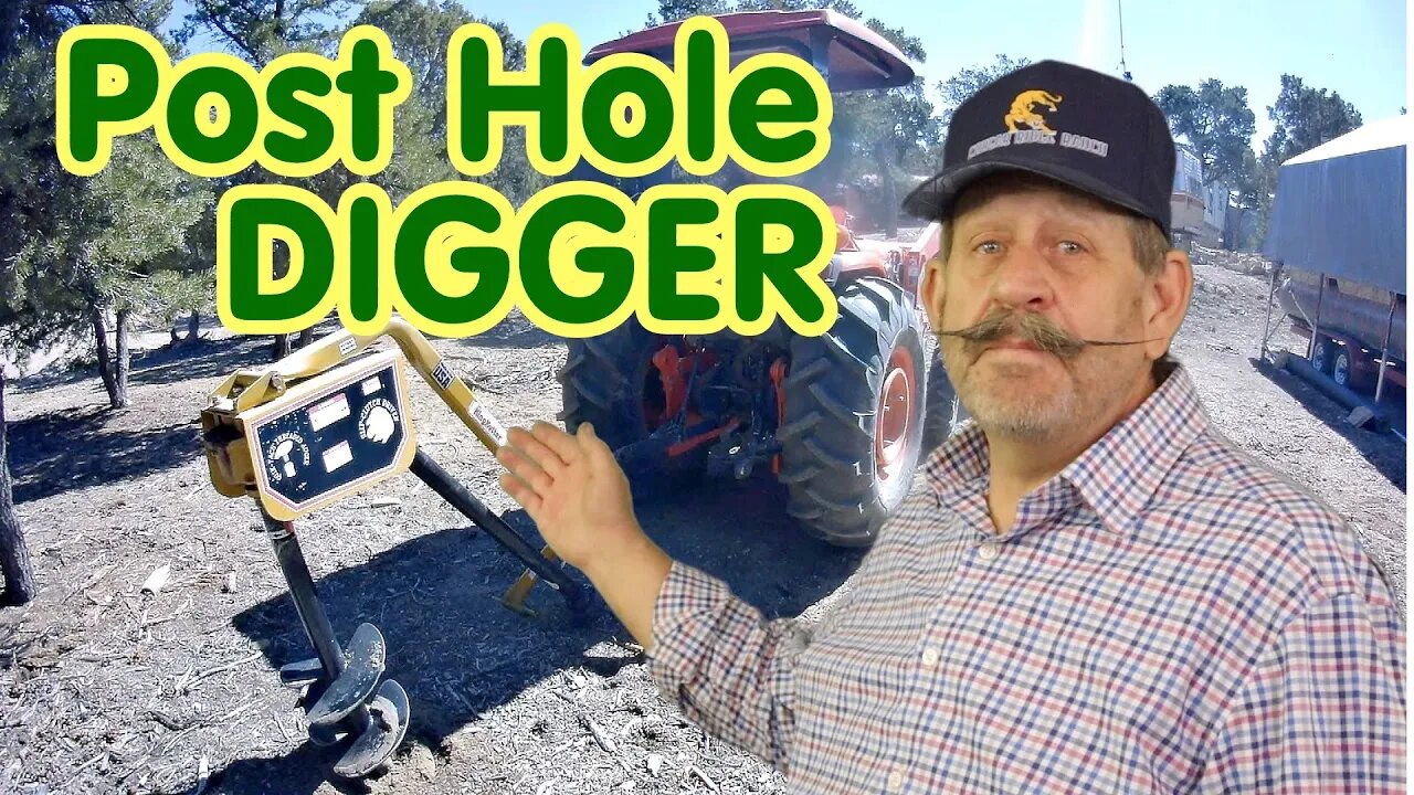 How to Hook Up A 3-Point Post Hole Digger, Drill / Auger