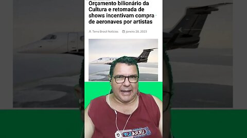 Tira a água do nordeste e a picanha dos desavisados, é solta $ para os artistas.