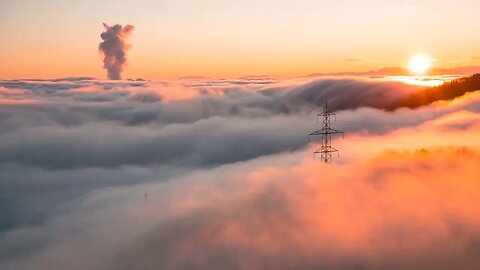 Free Beautiful Sunrise With Clouds Time Lapse Video