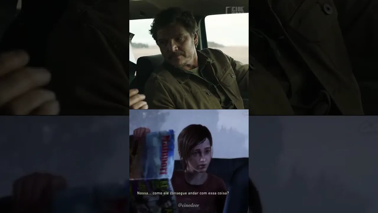 THE LAST OF US: SÉRIE VS JOGO #shorts