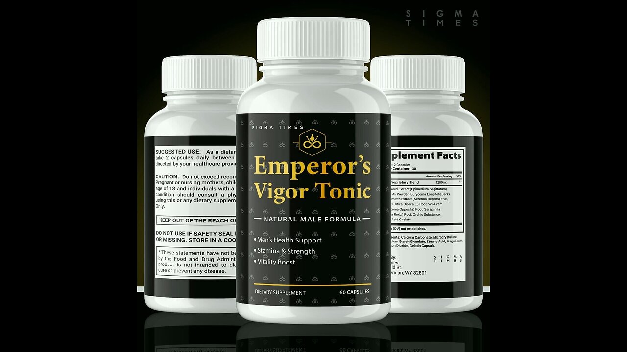 Emperor Vigor Tonic Video | Emperor Vigor Tonic Review | Emperor Vigor Tonic