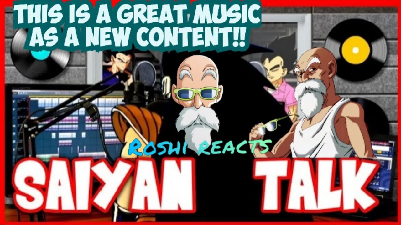 Master Roshi Reacts|Saiyan Talk produced by @VegetaGamez and his badmen squad