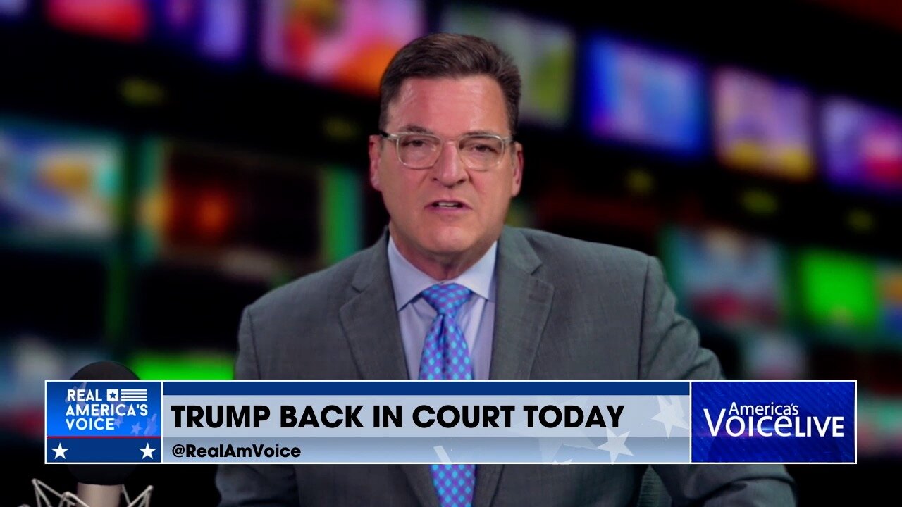 President Trump Was Back in Court Today