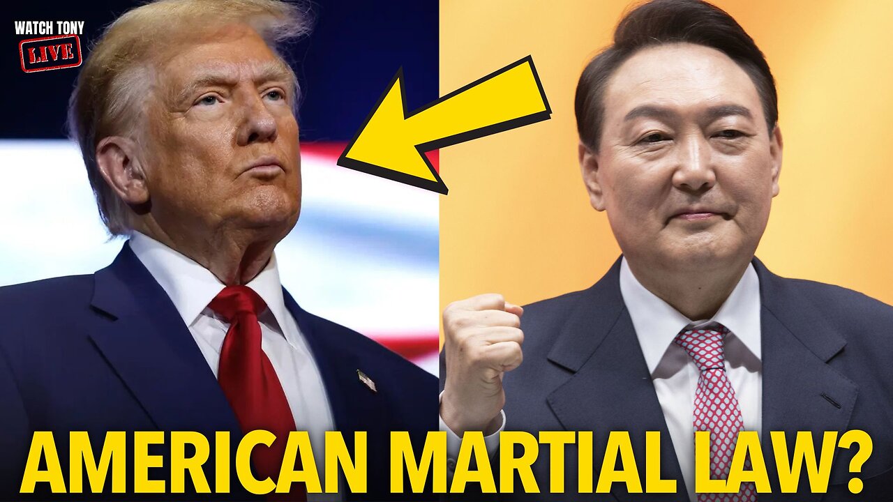 Martial Law in South Korea: A Warning for Trump’s America | The Tony Michaels Podcast #788