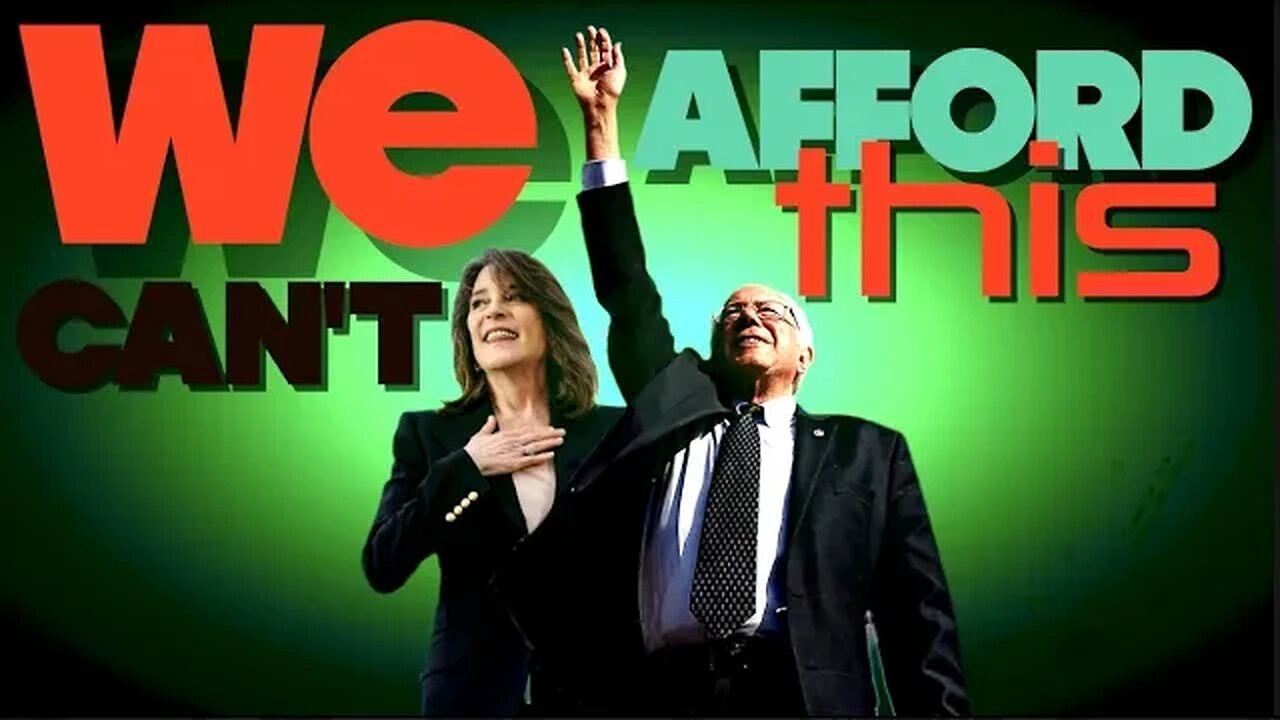 Why Should We Invest In Marianne Williamson After Wasting $100 Mil on Bernie Sanders