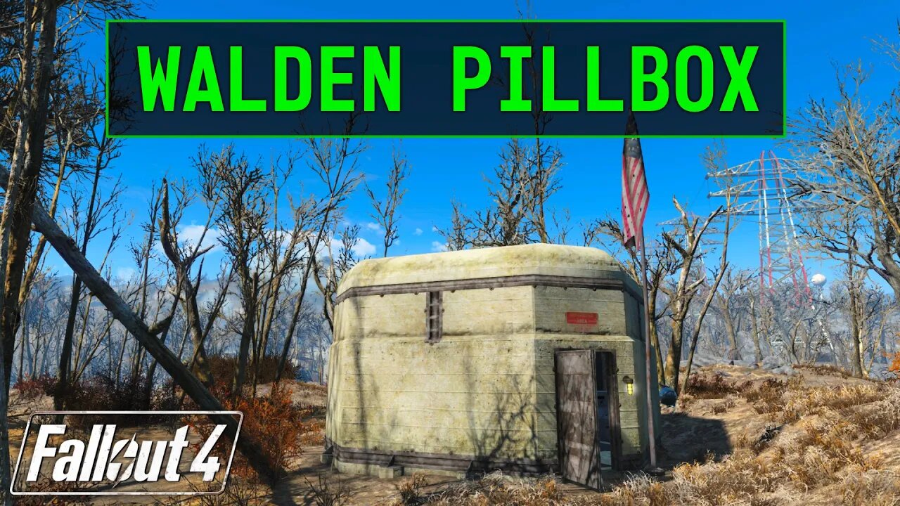 Fallout 4 | Walden Pillbox